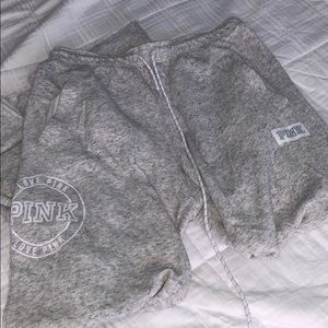Bnwt gray pink sweats